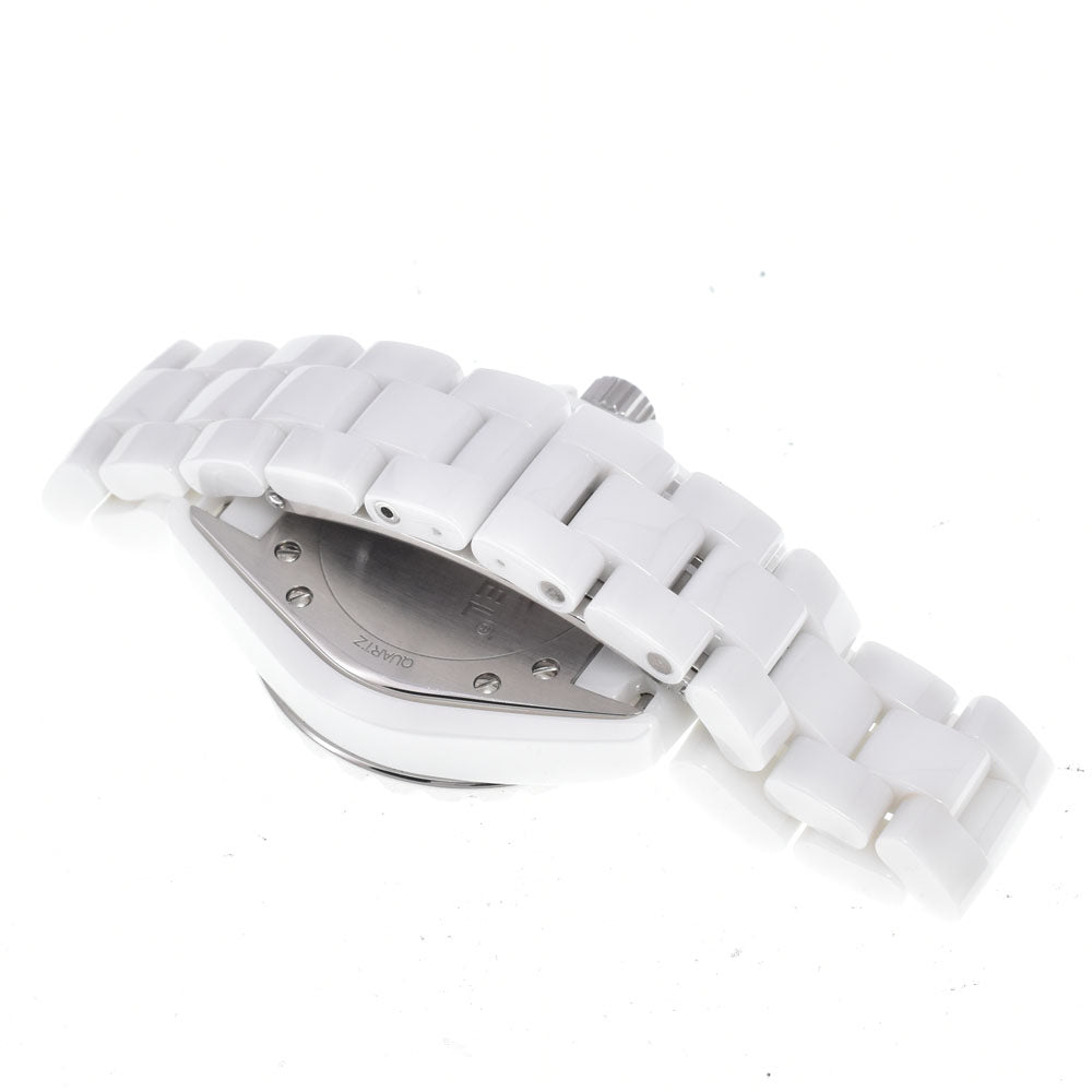CHANEL J12 H0968 Date white ceramic white Dial Quartz Ladies
 Watch J#150437