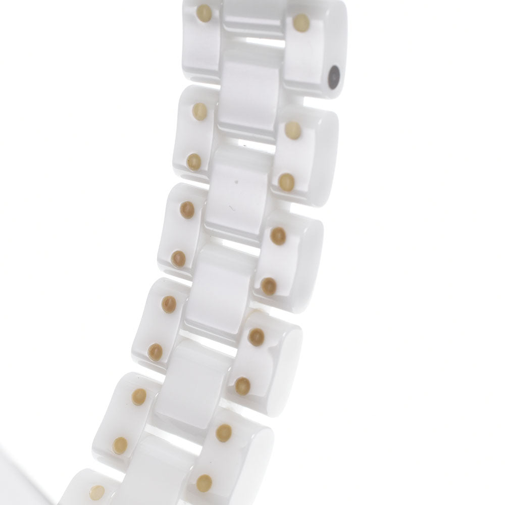 CHANEL J12 H0968 Date white ceramic white Dial Quartz Ladies
 Watch J#150437