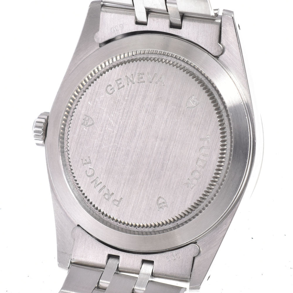 TUDOR Prince 76214 WG bezel 10P diamonds Silver Dial Automatic Men's
 Watch L#150440