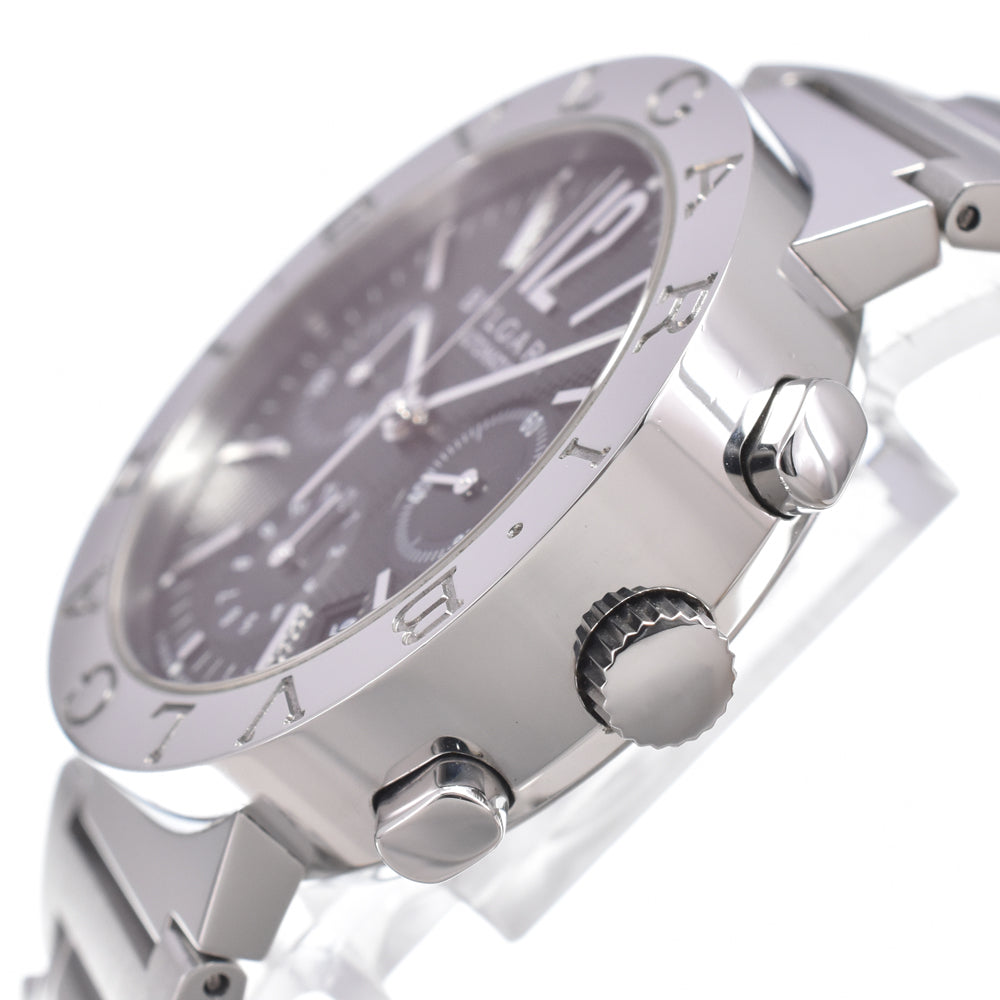 BVLGARI Bvlgari Bvlgari BB38SSCH Chronograph black Dial Automatic Men's
 Watch L#150445