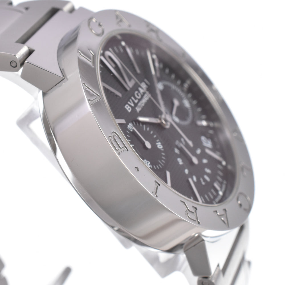 BVLGARI Bvlgari Bvlgari BB38SSCH Chronograph black Dial Automatic Men's
 Watch L#150445