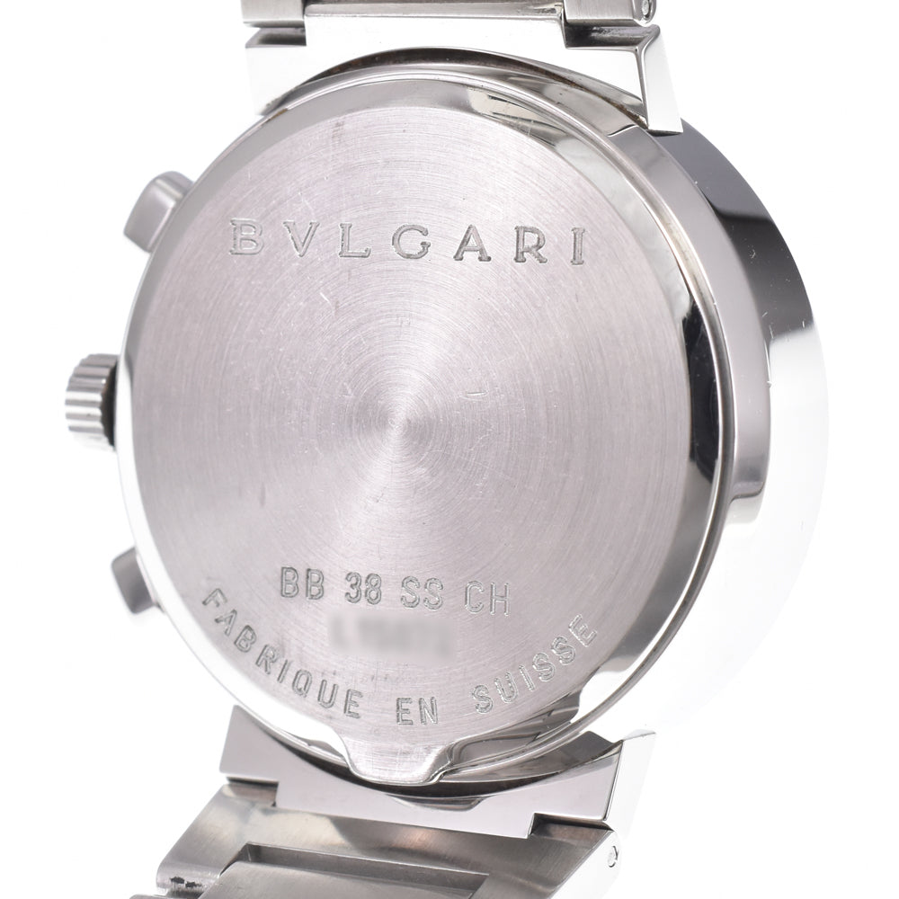 BVLGARI Bvlgari Bvlgari BB38SSCH Chronograph black Dial Automatic Men's
 Watch L#150445