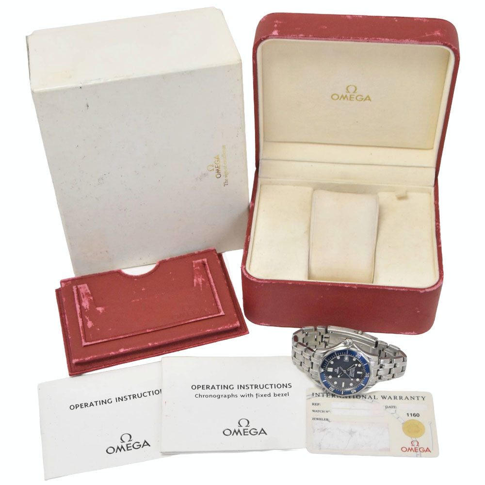 OMEGA Seamaster Professional 300m 2561.80 Date Navy Dial Quartz Unisex
 Watch I#150446