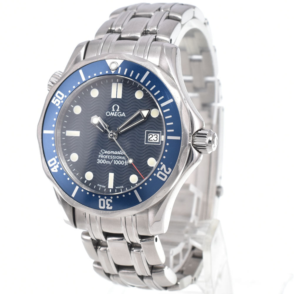 OMEGA Seamaster Professional 300m 2561.80 Date Navy Dial Quartz Unisex
 Watch I#150446