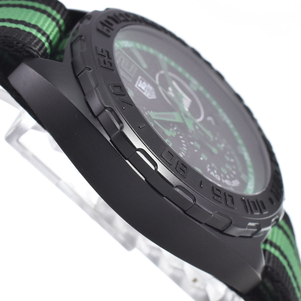TAG HEUER Formula 1 CAZ1113.FC8189 Cristiano Ronaldo (CR7) Black / green Dial Quartz Men's
 Watch J#150447