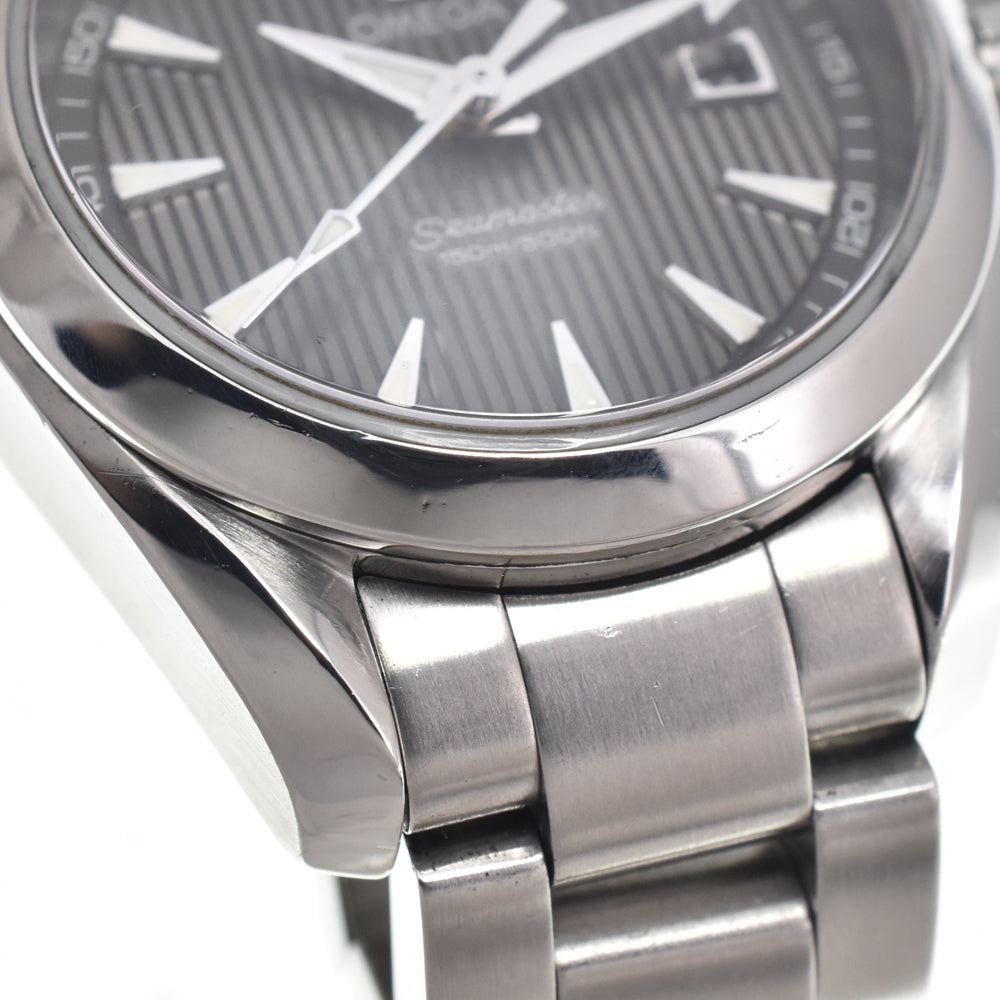 with paper OMEGA Seamaster Aqua Terra 231.10.30.61.06.001 gray Dial Quartz Ladies
 Watch I#150448