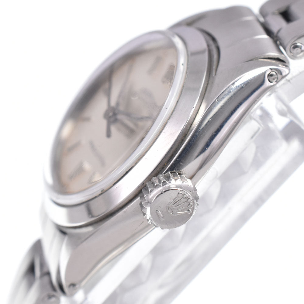 ROLEX Oyster Date Precision 6410 vintage Cal.131 Silver Dial Hand Winding Ladies
 Watch I#150451