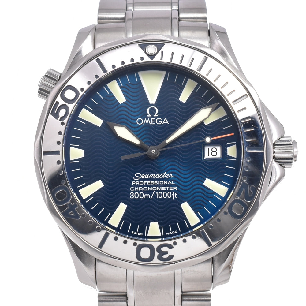 OMEGA Seamaster Professional 300M 2255.80 Date blue Dial Automatic Men's
 Watch I#150452