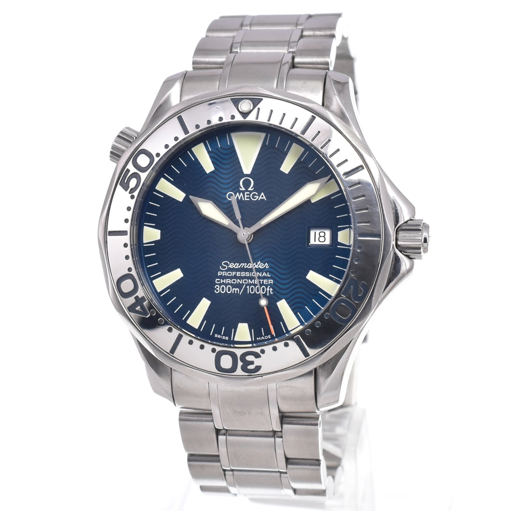 OMEGA Seamaster Professional 300M 2255.80 Date blue Dial Automatic Men's
 Watch I#150452