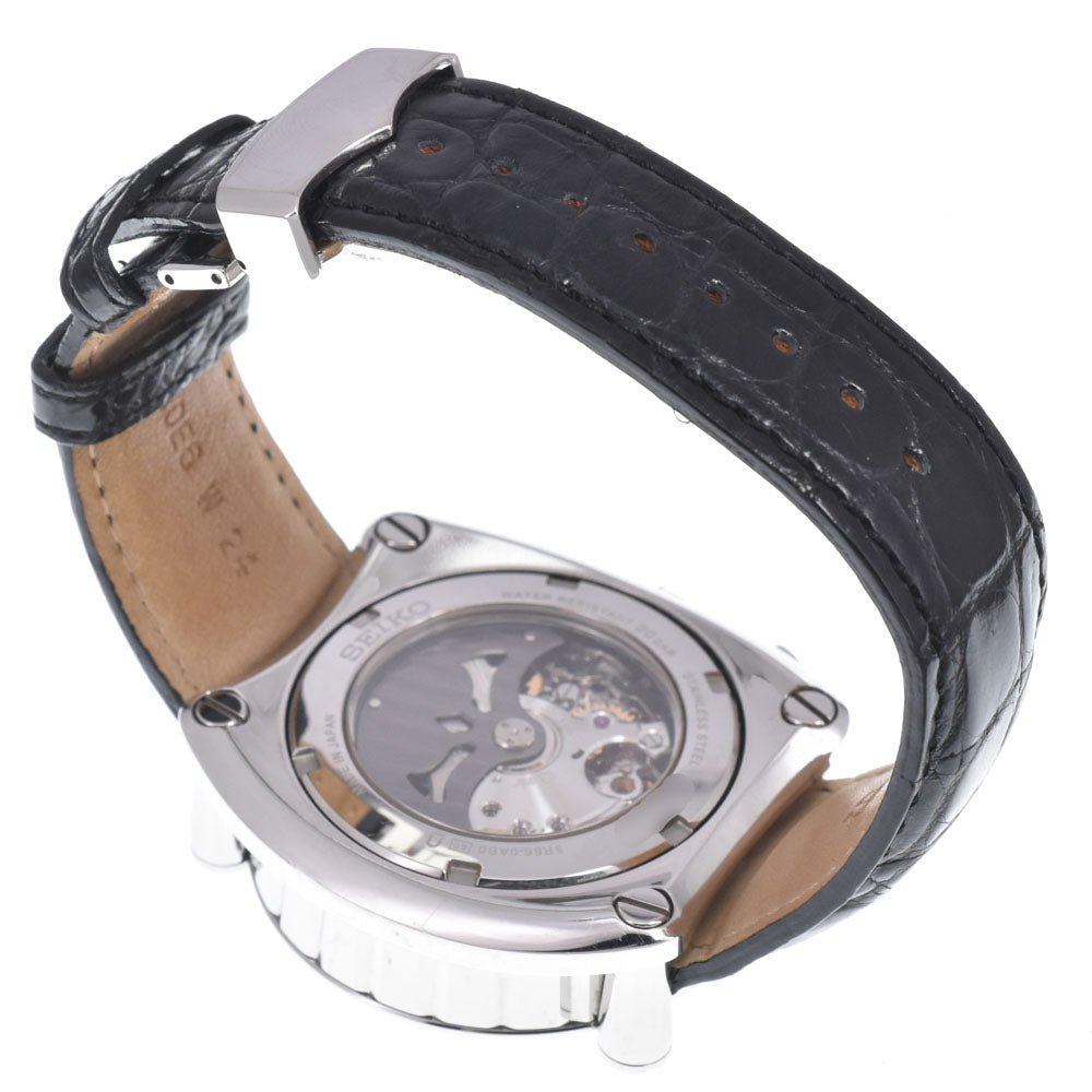 SEIKO Galante 5R86-0AB0 SBLA049 Chronograph black Dial Spring drive Men's
 Watch J#150453