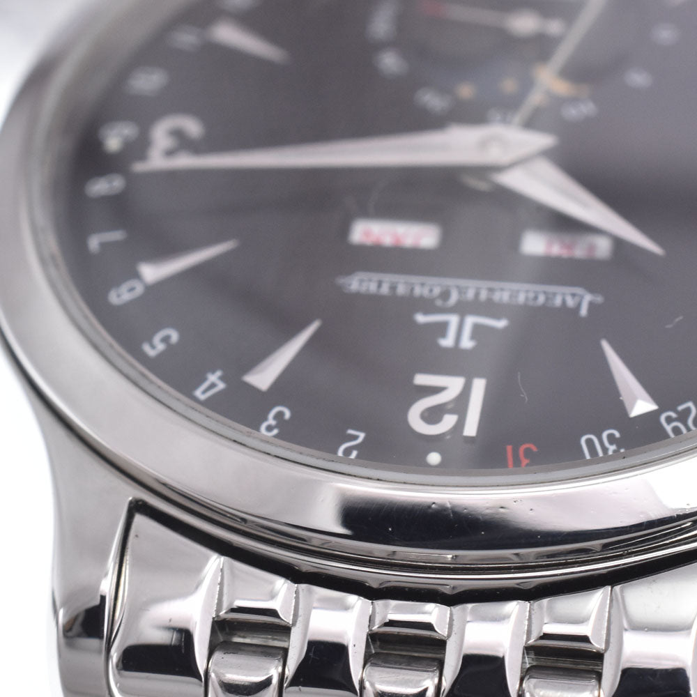 JAEGER-LECOULTRE master moon 140.8.98.S(Q143817A) Triple calendar black Dial Automatic Men's
 Watch I#150455