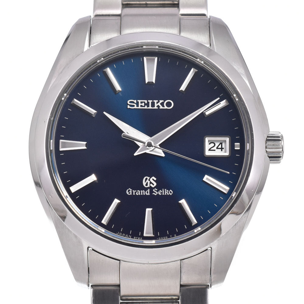 with paper SEIKO Grand Seiko SBGV025/9F82-0AF0 Date blue Dial Quartz Men's
 Watch I#150459