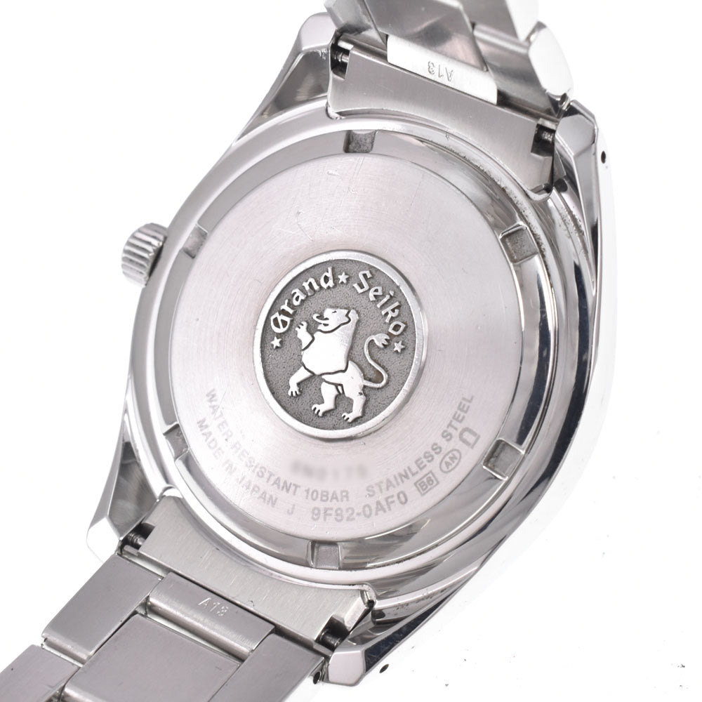 with paper SEIKO Grand Seiko SBGV025/9F82-0AF0 Date blue Dial Quartz Men's
 Watch I#150459