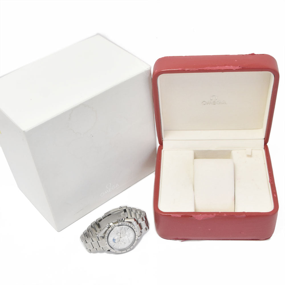 OMEGA Speedmaster Professional Moonphase 3575.30.0﻿0 WG Bezel Silver Dial Hand Winding Men's
 Watch I#150460