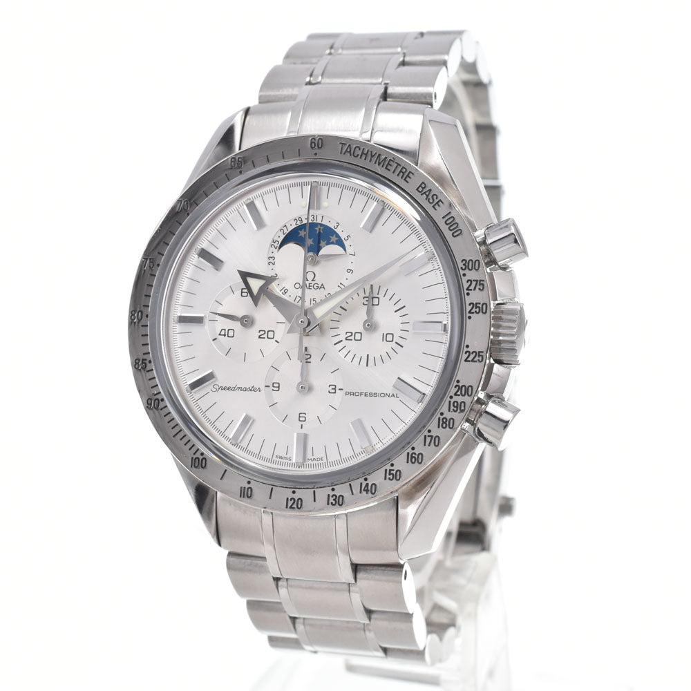OMEGA Speedmaster Professional Moonphase 3575.30.0﻿0 WG Bezel Silver Dial Hand Winding Men's
 Watch I#150460