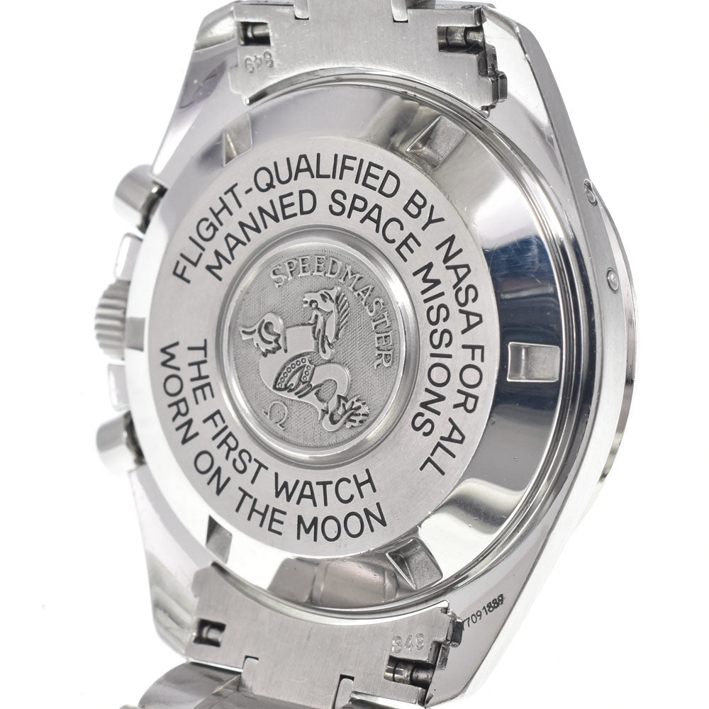 OMEGA Speedmaster Professional Moonphase 3575.30.0﻿0 WG Bezel Silver Dial Hand Winding Men's
 Watch I#150460