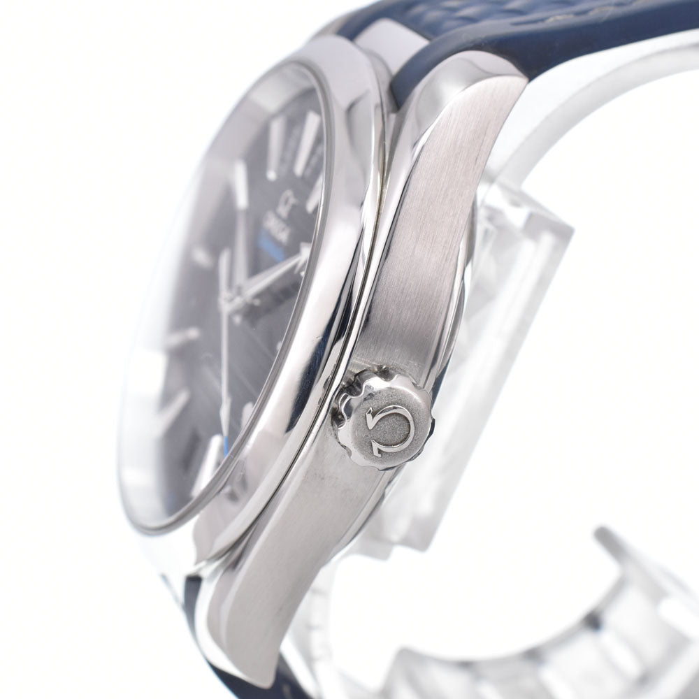 with paper OMEGA Seamaster Aqua Terra Coaxial 220.12.41.21.03.001 blue Dial Automatic Men's
 Watch J#150463