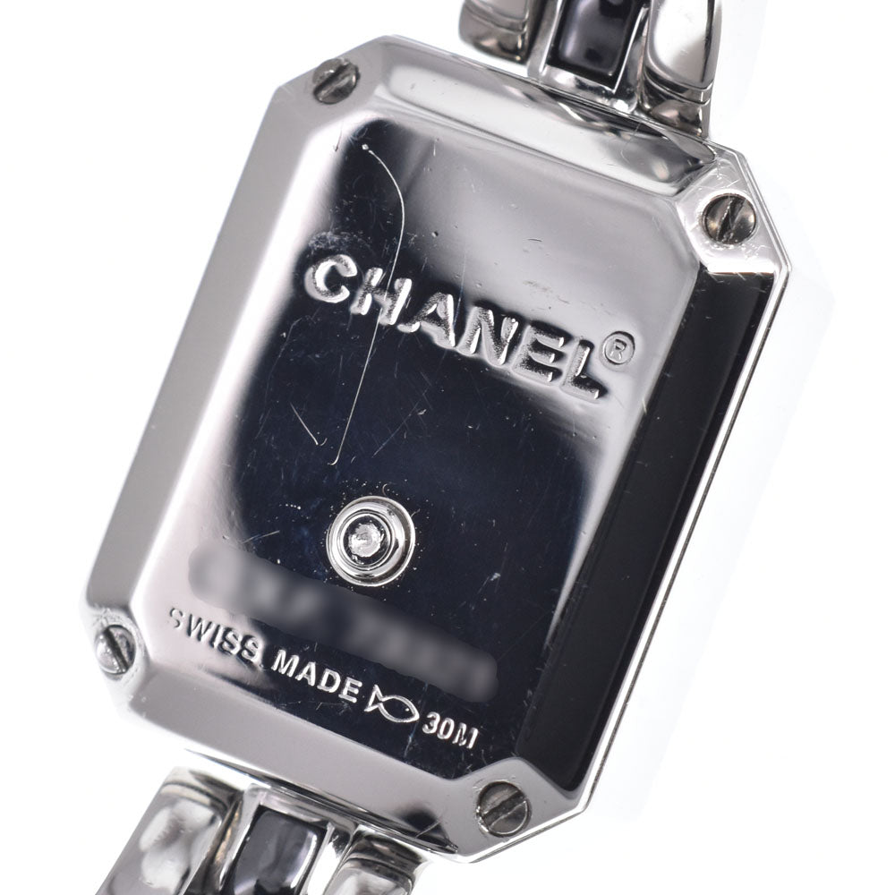 CHANEL Premiere M H2163 Diamond Bezel black Dial Quartz Ladies
 Watch J#150464