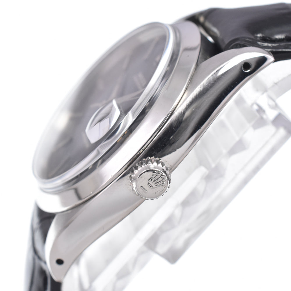 ROLEX Oyster Date Precision 6694 vintage Cal.1215 black Dial Hand Winding Men's
 Watch K#150469