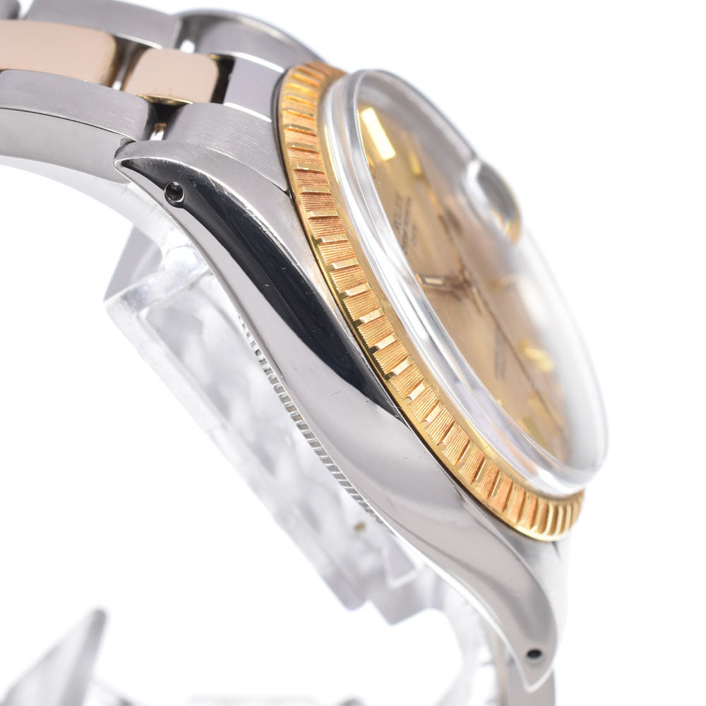 ROLEX Oyster Perpetual Date 1505/3 vintage Cal.1570 gold Dial Automatic Men's
 Watch I#150470
