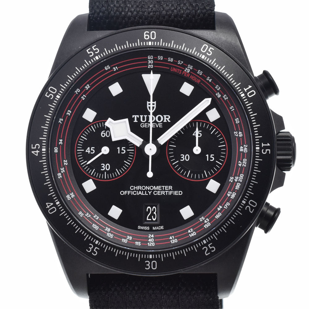 with paper TUDOR Pelagos FXD 25827K Chronograph black Dial Automatic Men's
 Watch J#150471
