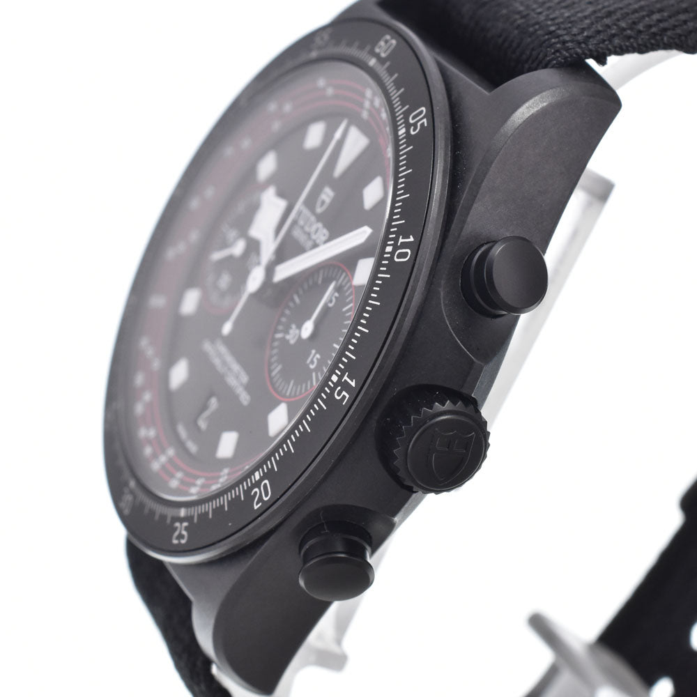 with paper TUDOR Pelagos FXD 25827K Chronograph black Dial Automatic Men's
 Watch J#150471