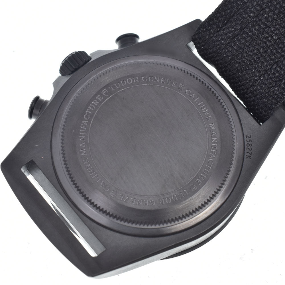 with paper TUDOR Pelagos FXD 25827K Chronograph black Dial Automatic Men's
 Watch J#150471