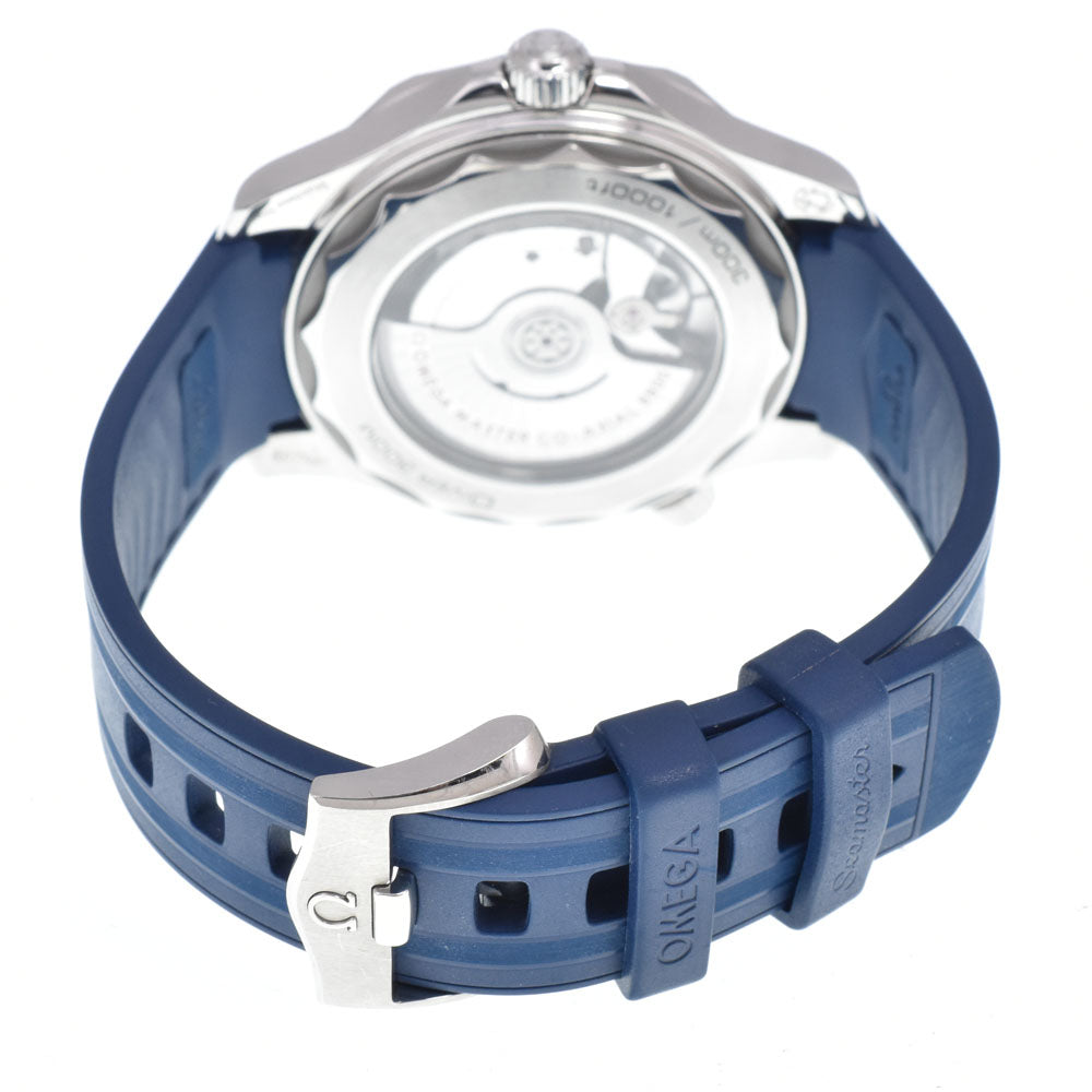 with paper OMEGA Seamaster Diver 300M 210.32.42.20.03.001 Co-Axial Master Chronometer blue Dial Automatic Men's
 Watch J#150473