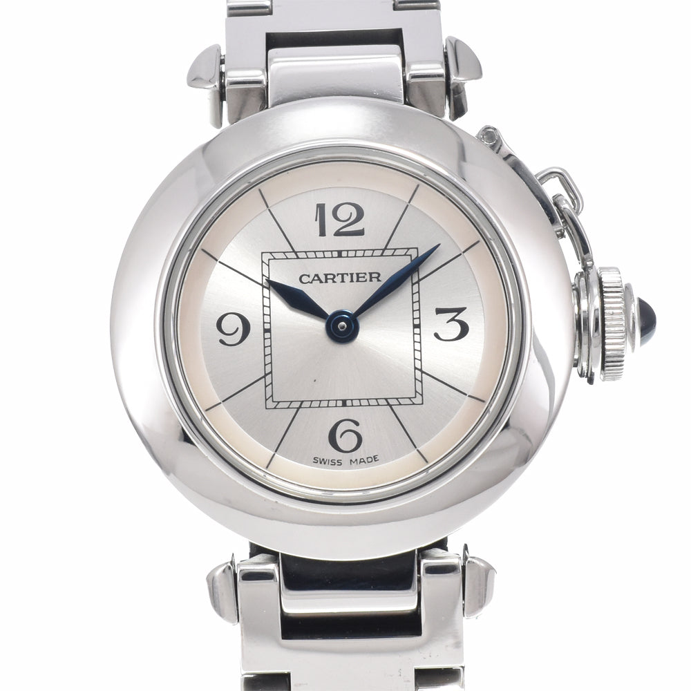 with paper CARTIER Mispacha W3140007 Silver Dial Quartz Ladies
 Watch K#150475