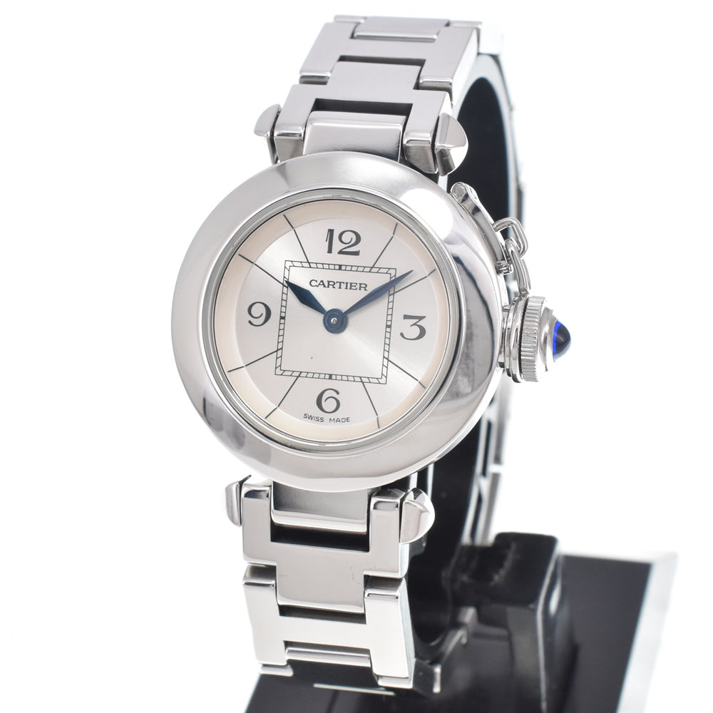 with paper CARTIER Mispacha W3140007 Silver Dial Quartz Ladies
 Watch K#150475