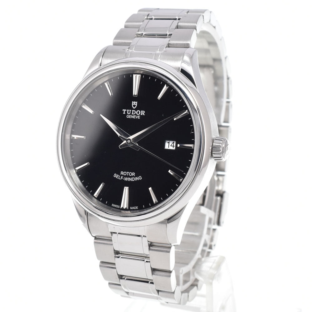 with paper TUDOR style 12700 Date black Dial Automatic Men's
 Watch K#150476