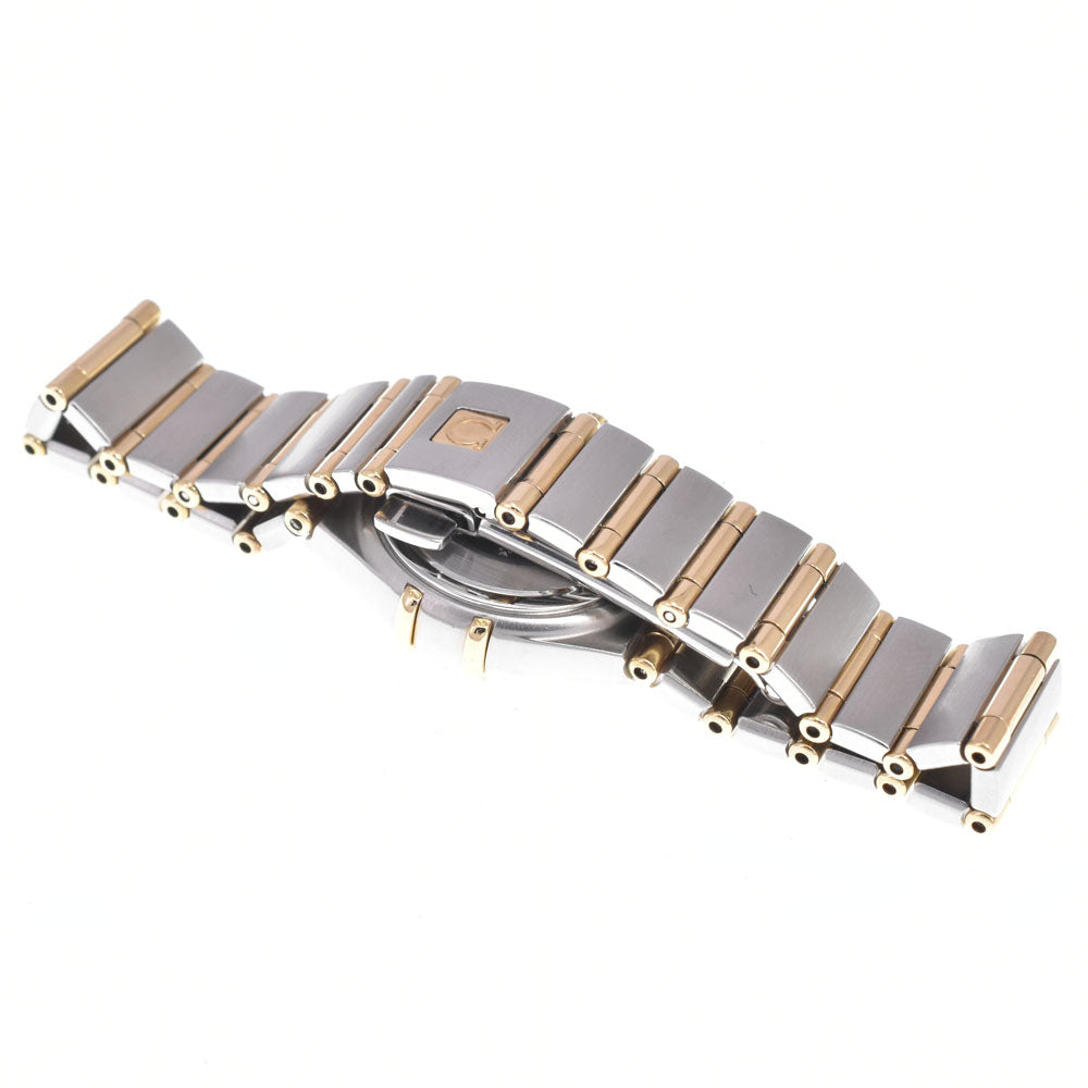 with paper OMEGA Constellation 1267.15.00 diamond gold Dial Quartz Ladies
 Watch J#150477