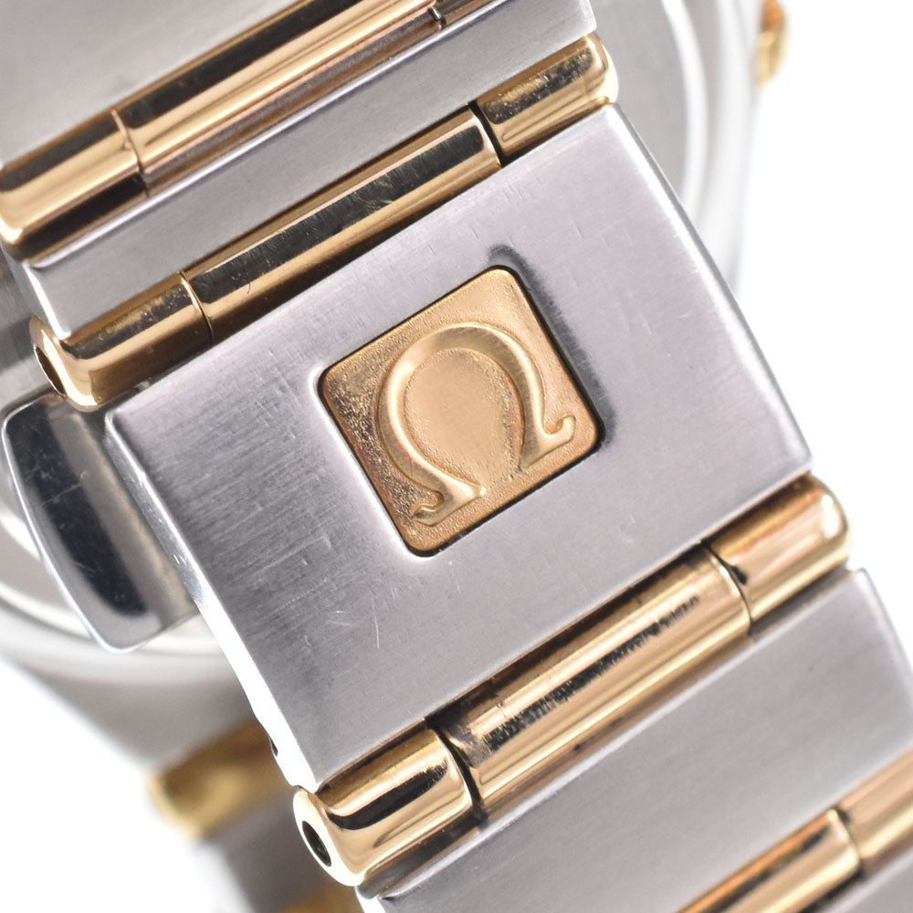 with paper OMEGA Constellation 1267.15.00 diamond gold Dial Quartz Ladies
 Watch J#150477
