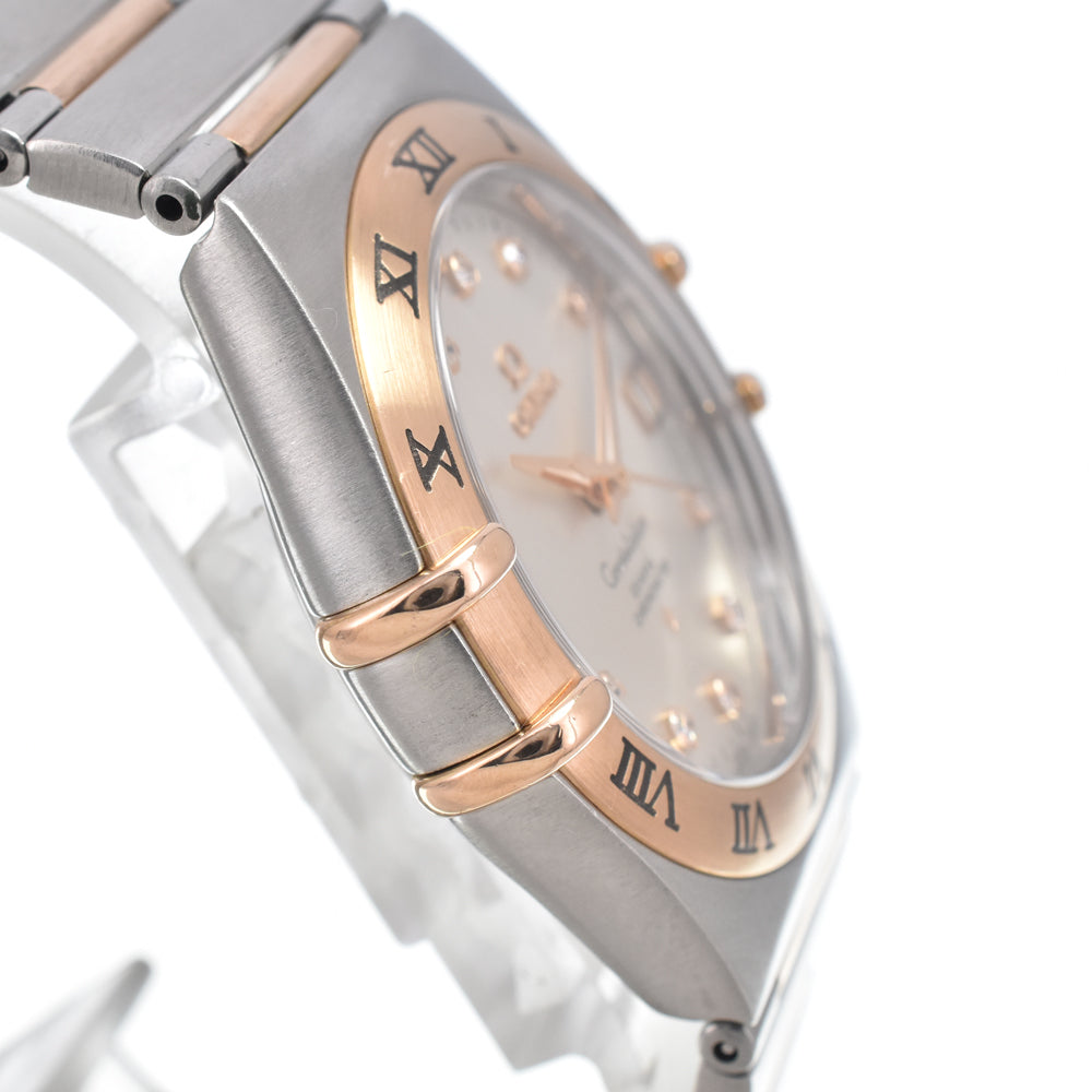 with paper OMEGA Constellation 111.20.36.20.52.001 11P Diamond Silver Dial Automatic Men's
 Watch K#150478