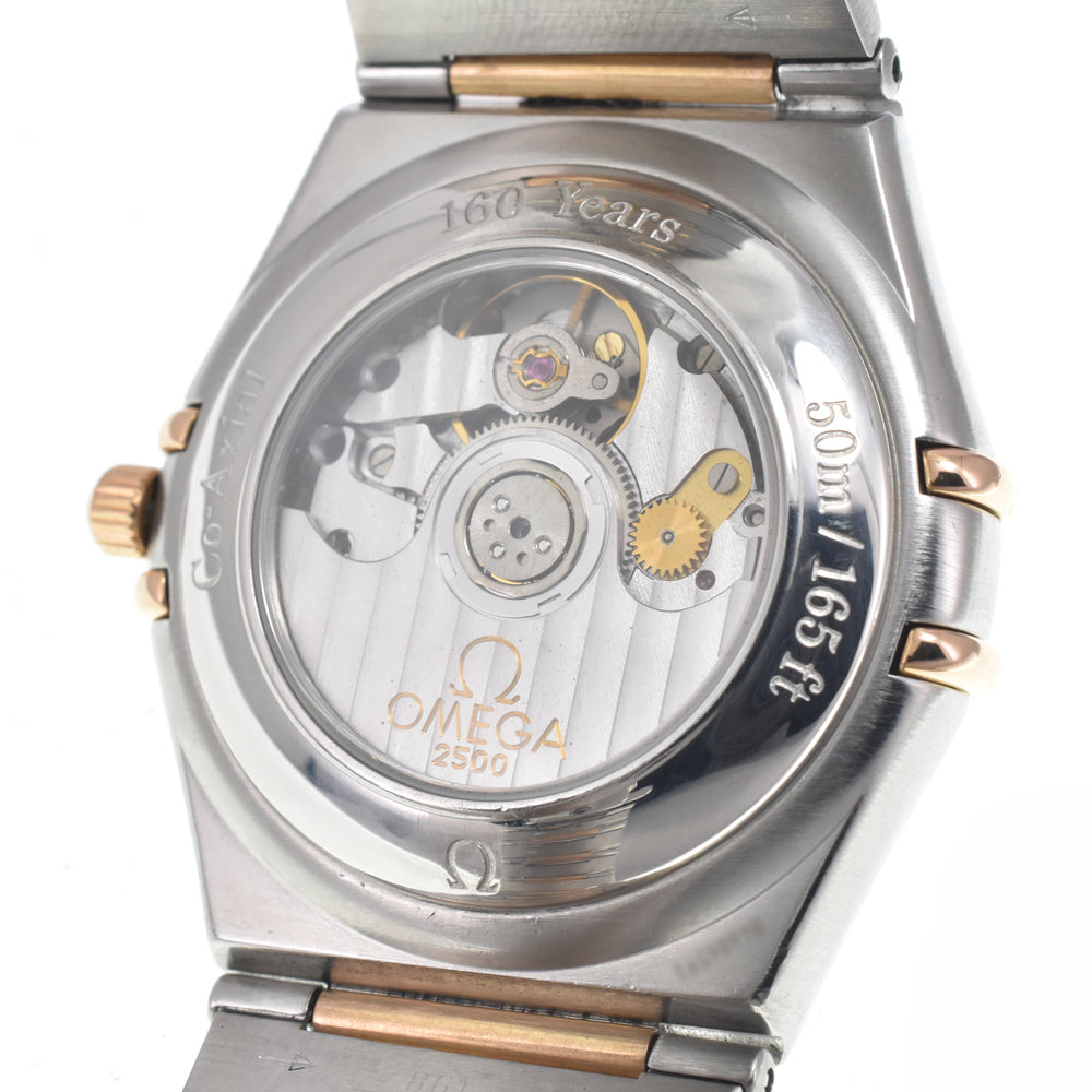 with paper OMEGA Constellation 111.20.36.20.52.001 11P Diamond Silver Dial Automatic Men's
 Watch K#150478
