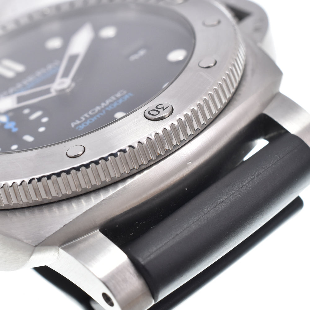 with paper PANERAI Submersible PAM01229 black Dial Automatic Men's
 Watch J#150491