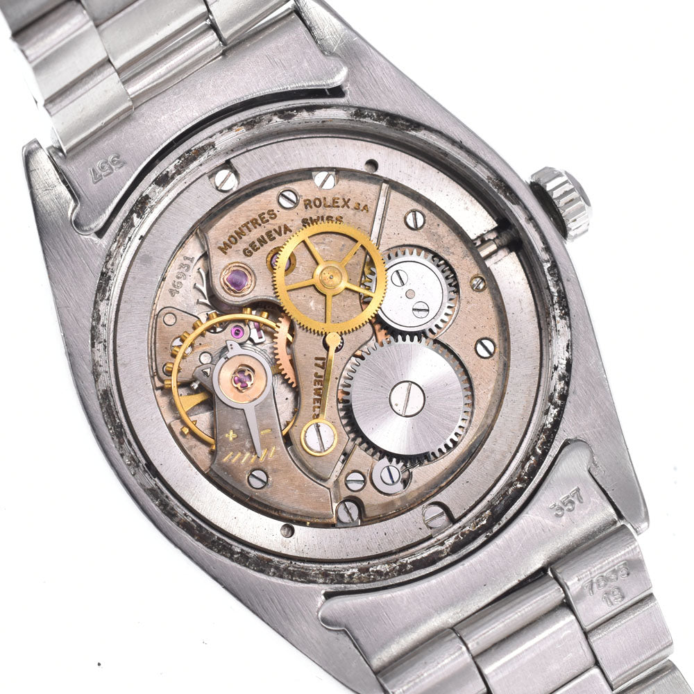 ROLEX Oyster Date Precision 6694 vintage Cal.1210 Silver Dial Hand Winding Men's
 Watch I#150499