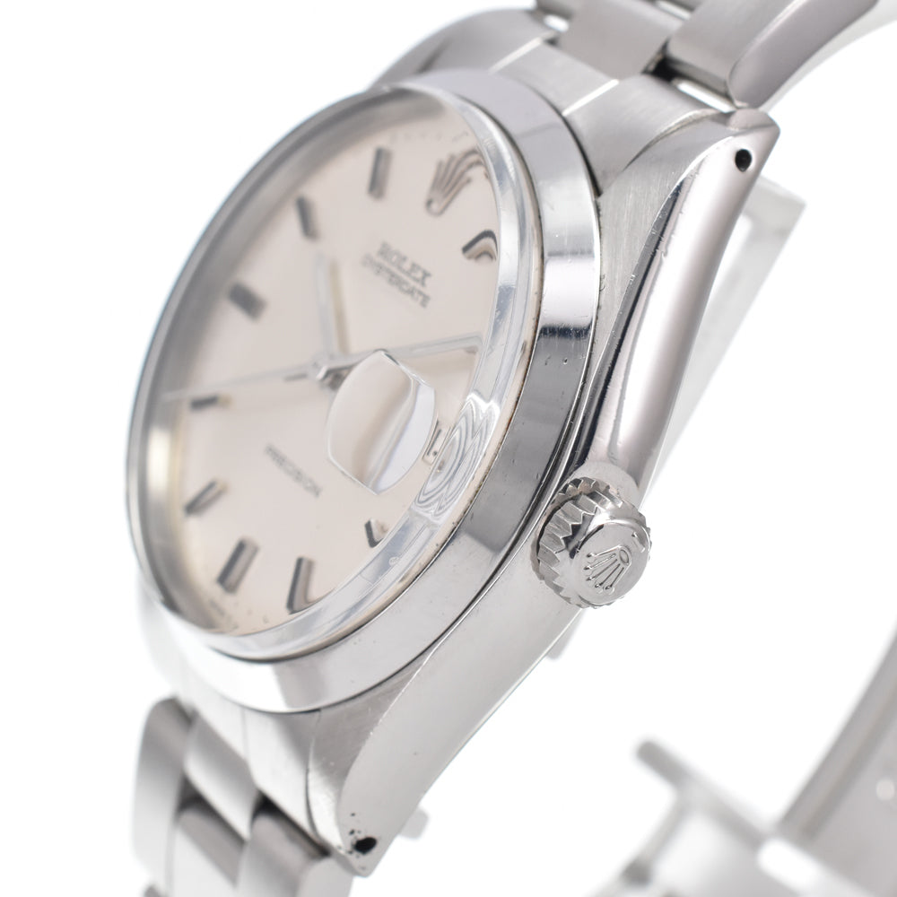 ROLEX Oyster Date Precision 6694 vintage Cal.1225 Silver Dial Hand Winding Men's
 Watch I#150501