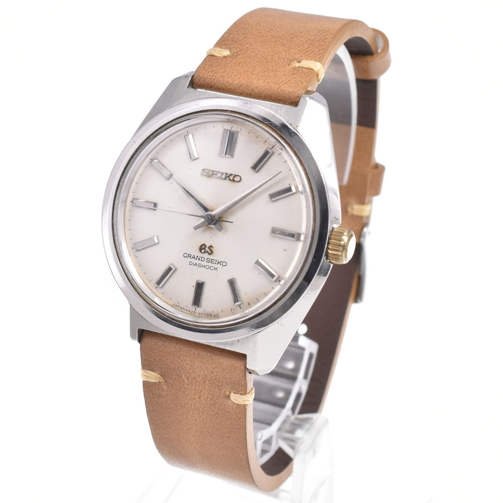 SEIKO Grand Seiko 44 GS 4420-9000 Silver Dial Hand Winding Men's
 Watch N#150511