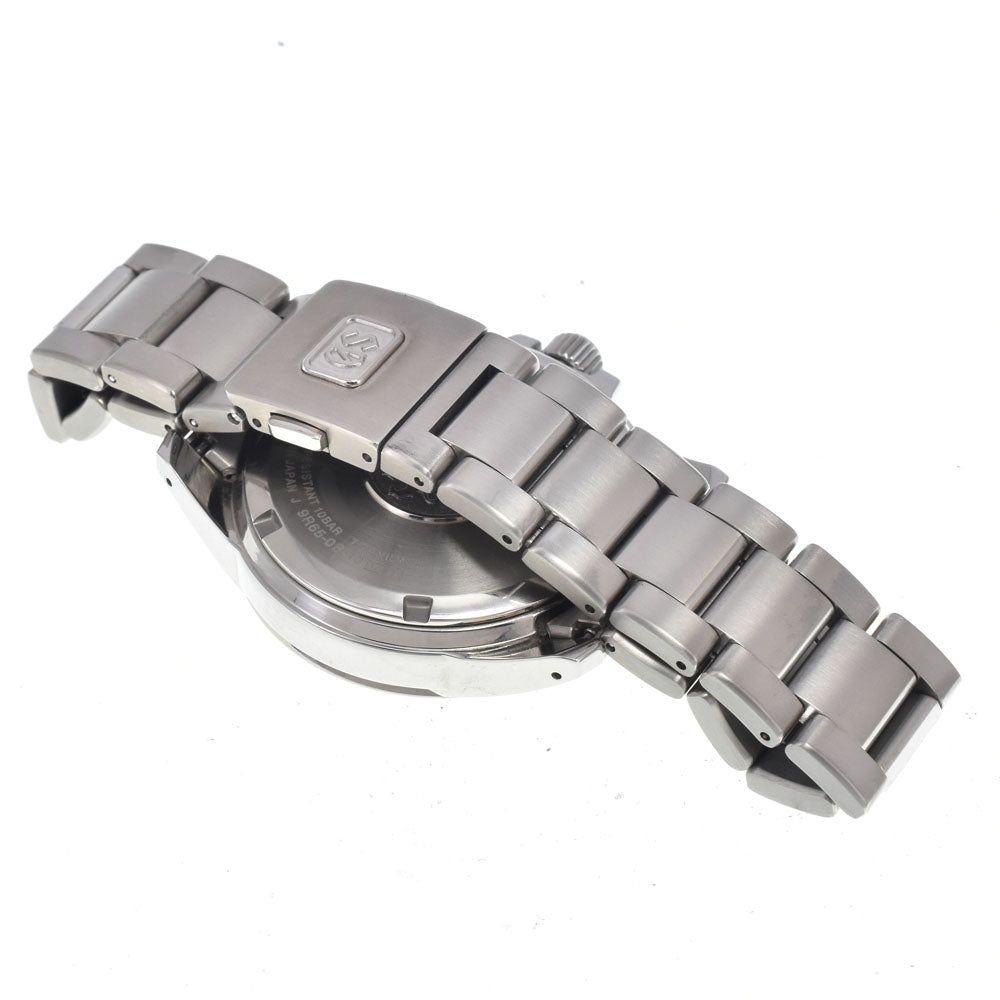 SEIKO Grand Seiko 9R65-0BG0 Power reserve Silver Dial Spring drive Men's
 Watch I#150513