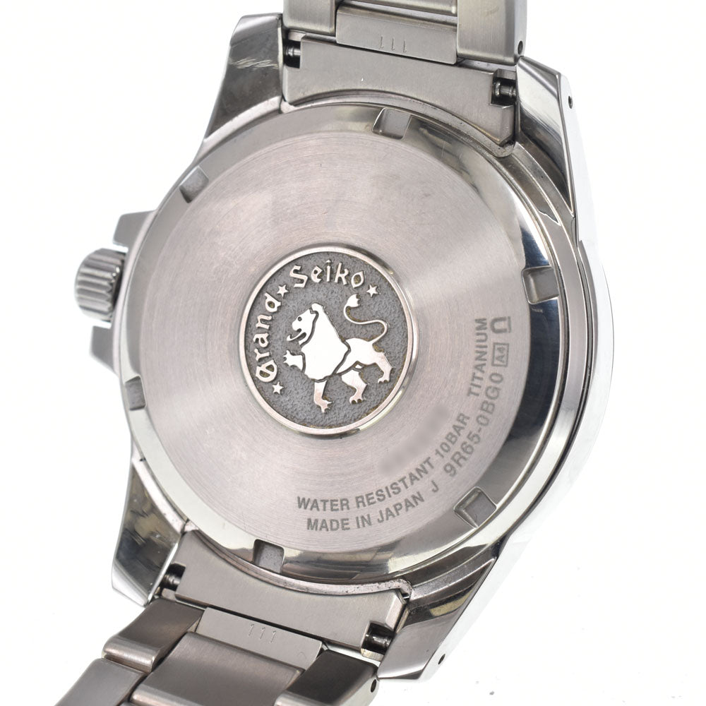 SEIKO Grand Seiko 9R65-0BG0 Power reserve Silver Dial Spring drive Men's
 Watch I#150513