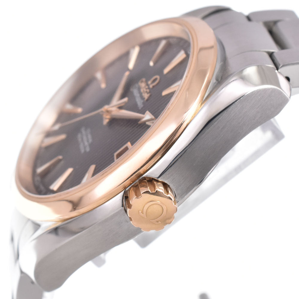 with paper OMEGA Seamaster Aqua Terra 120m 231.20.39.21.06.003 CO-AXIAL gray Dial Automatic Men's
 Watch J#150517