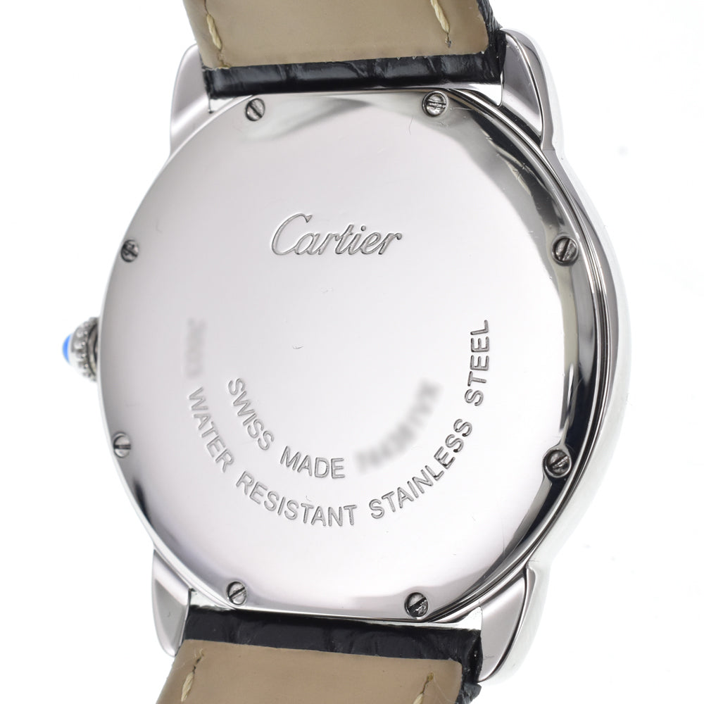 with paper CARTIER rondo solo W6700255 Silver Dial Quartz Men's
 Watch N#150523