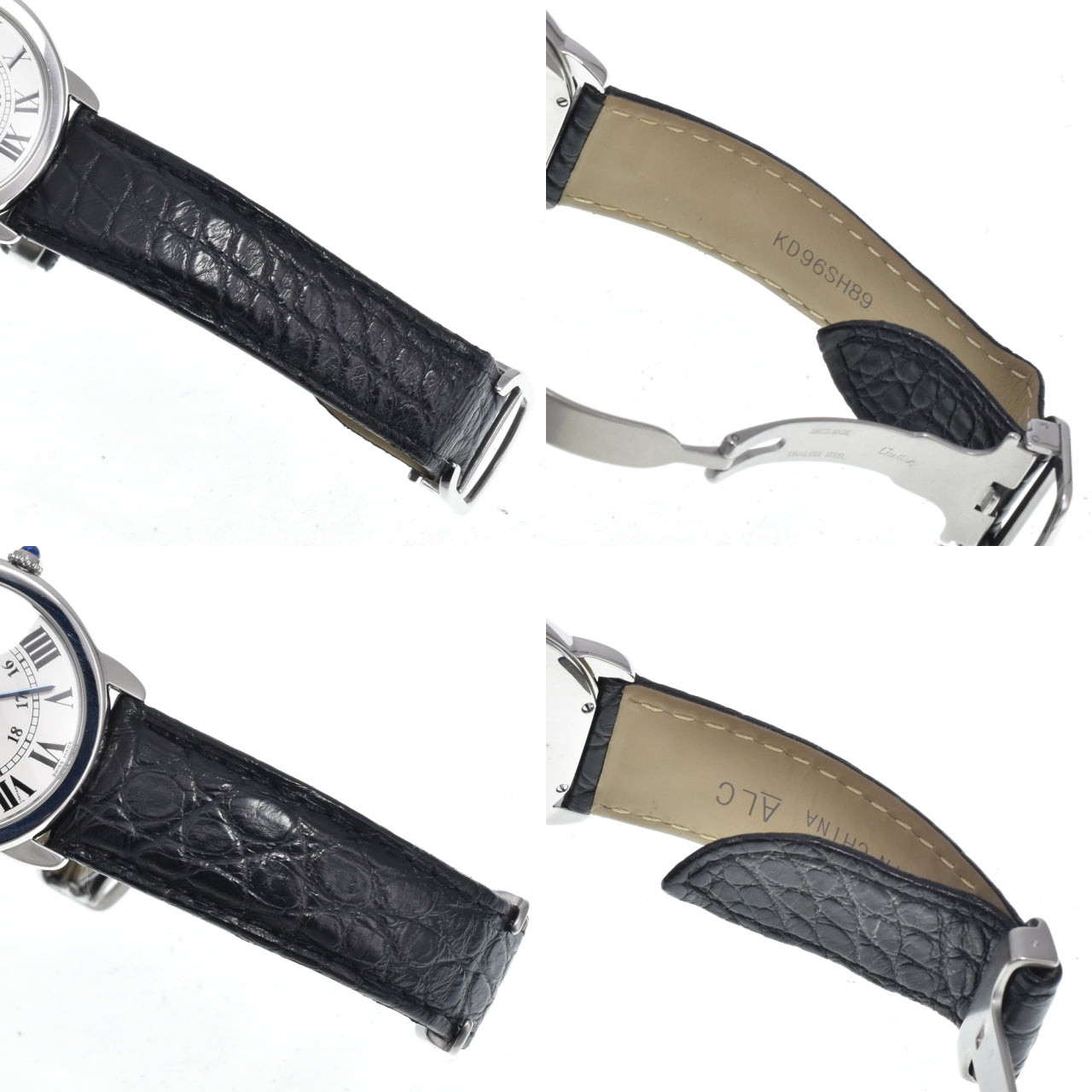 with paper CARTIER rondo solo W6700255 Silver Dial Quartz Men's
 Watch N#150523