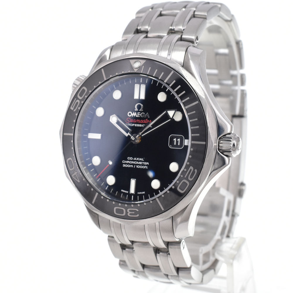 with paper OMEGA Seamaster Pro Divers 300M 212.30.41.20.01.003 Date Chronometer Co-Axial black Dial Automatic Men's
 Watch I#150524