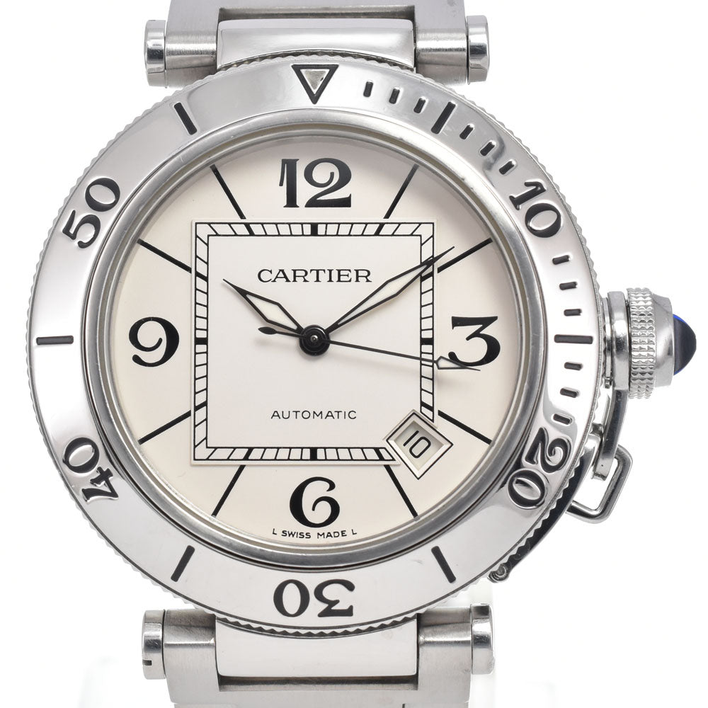 CARTIER Pacha Sea timer W31080M7 Date Silver Dial Automatic Men's
 Watch I#150526