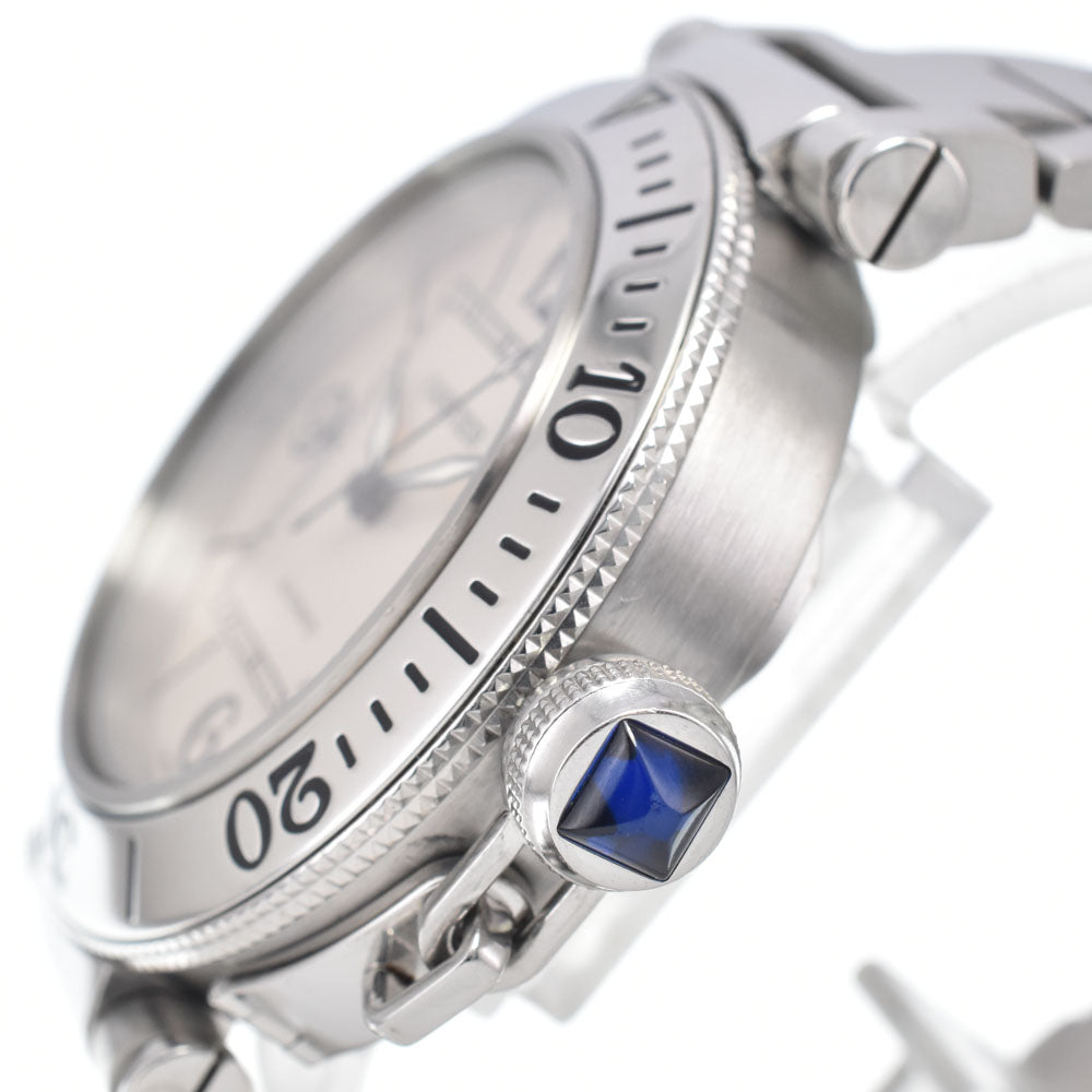 CARTIER Pacha Sea timer W31080M7 Date Silver Dial Automatic Men's
 Watch I#150526
