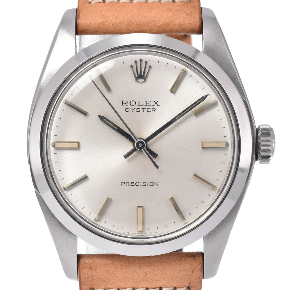 ROLEX Oyster Precision 6426 vintage Silver Dial Hand Winding Men's
 Watch M#150527