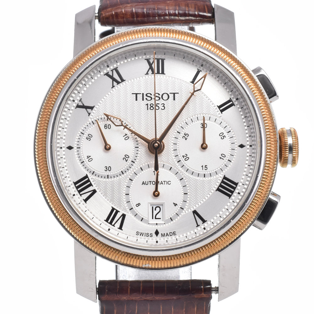 TISSOT T-Classic Bridgeport T097.427 Chronograph Silver Dial