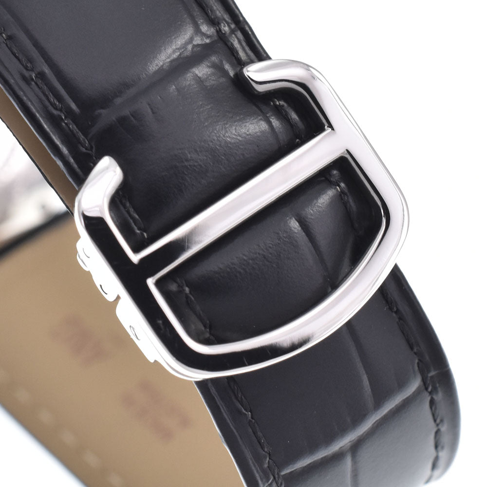 with paper CARTIER Rondo Solo de Cartier WSRN0021 Silver Dial Automatic Men's
 Watch I#150531